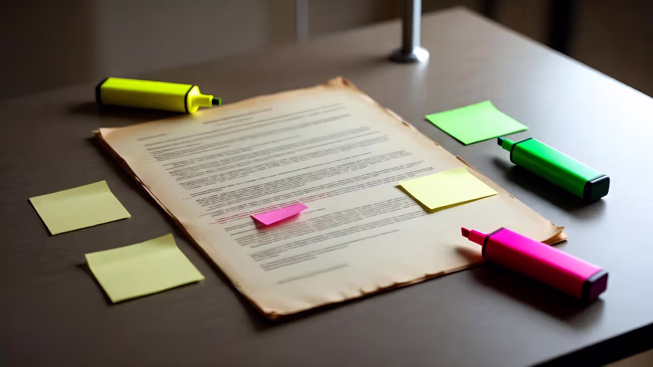 One document. Multiple frameworks.